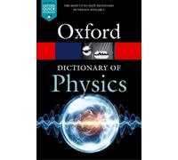 Richard Rennie A Dictionary of Physics (Tapa blanda) Oxford Quick Reference