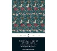 Richard Stokes The Penguin Book of English Song (Tapa blanda) (Importación USA)