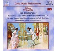Richard Strauss Der Rosenkavalier (Reiner, Metropolitan O (CD) (Importación USA)