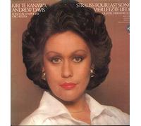 Richard Strauss - Kiri Te Kanawa , Andrew Davis , The London Symphony Orchestra - Four Last Songs Vier Letzte Lieder Quatre Derniers Lieder - CBS Masterworks - 76794