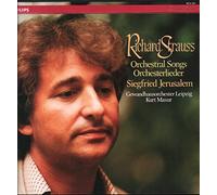 Richard Strauss Orchestral Songs Of Orchesterlieder