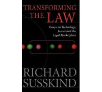 Richard Susskind Transforming the Law (Tapa dura)