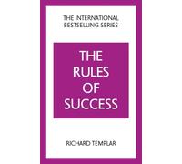 Richard Templar The Rules of Success (Tapa blanda)