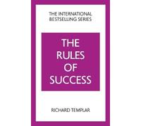 Richard Templar The Rules of Success (Tapa blanda) (Importación USA)