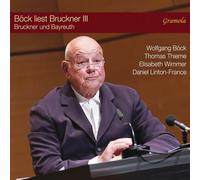 Richard Wagner Böck Liest Bruckner III: Bruckner Und Bayr (CD) (Importación USA)