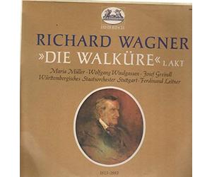 Richard Wagner - Maria Müller , Wolfgang Windgassen , Josef Greindl , Staatsorchester Stuttgart , Ferdinand Leitner - Richard Wagner: Die Walküre, 1. Akt - Heliodor - 2548 735