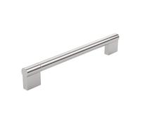 Richelieu Hardware BP527180195 Contemporary Stainless Steel and Steel Handle Pull,7 ", Brushed Nickel