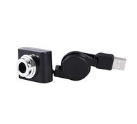 Richer-R Cámara USB,Webcam de Computadora,Cámara para 3 Modelo B(Negro)