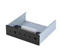 Richer-R Disco Duro Interruptor de Control,Switch Mecánico para Disco Duro 2.5inch,Interruptor HDD con 6 Interruptores Autobloqueantes para PC,DE/SATA 15P,5569 4P