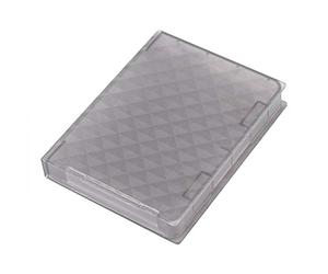 Richer-R Estuche de HDD de 2.5"y SSD,Funda Protectora para Disco Duro(Disco Duro no Está Incluido)(Gris)