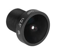 Richer-R HD Lente de Cámara IP Gran Angular de 180 ° CCTV IR Lens M12 * 0.5 Distancia Focal de 2.1mm 5.0 Megapíxeles(Negro)