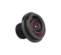 Richer-R Lente de Cámara Gran Angular de 185 °,Lente para Cámara de Seguridad CCTV,Lente Ojo de Pez 5 Millones de Píxeles（Distancia Focal de 1,7 mm， Apertura Brillante de F2.0）