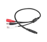 Richer-R Micrófono de Alta Sensibilidad con Circuito Amplificador de Audio para Cámaras de CCTV, Micrófono para Detección de Audio, Detector de Voz Sonido