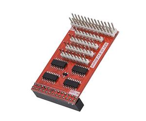 Richer-R Tarjeta de Módulo de Expansión 32 GPIO,Módulos de Expansión IO SPI de Raspberry PiCableado PI API,Chips 74HC595,Entrada y Salida de 8 bits