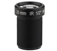 Richer-R WiFi Lente 25 mm para Cámara IP,M12 * 0.5 Lente IR para XiaoMi/Firefly/SJCAM,etc. Lente de 5 Millones de Píxeles para Cámara de Seguridad CCTV