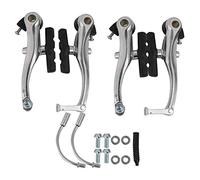Richeyty 2 pares de frenos V para bicicleta universal V Brake Mountain Bike V Brake Clamp Set con pastillas de freno