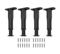 Richeyty 4 Patas de Soporte Ajustables para de Cama (8,3 A 14,5 Pulgadas), Patas de Soporte Pesadas con Listones Centrales del, para/Sofá/Silla/Mesa