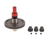 Richeyty 91T Spur Gear Slipper Clutch 21T 19T 17T Gear Set para Arrma 1/10 Senton Big Rock Vorteks Parts,Rojo