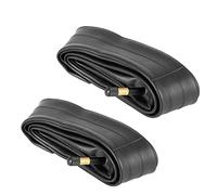 Richeyty Cámara de aire para bicicleta 700 x 35 C/38 C/40 C/43 C con válvula Schrader de 48 mm, 2 unidades de cámara de aire para bicicleta de carretera 700 C