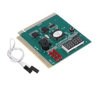 Richeyty Comprobador de diagnóstico de la placa base de la tarjeta postal analizador de PC de 4 dígitos para la visualización de fallos de la placa base del ordenador de la placa base del bus PCI ISA