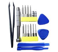 Richeyty Kit de Herramientas de Reparación con Juego de Destornilladores para Consolas Switch NS Slim SNES Lite PSP