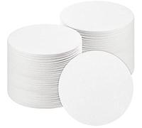 Richeyty Manta redonda de fibra cerámica aislante de papel de horno para microondas de 4,7 pulgadas