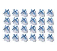 Richeyty Paquete de 24 bolsas de regalo de agradecimiento pequeñas bolsas para cajas para dulces con dorado, bolsas de regalo de papel, B