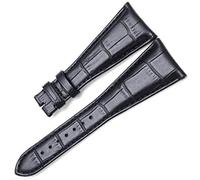[Richie Strap] Correa de reloj de cuero negro y marrón de 26 mm y 28 mm para Bvlgari Assioma Series AA48C13GLDCH AA48BSLDCH