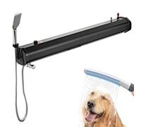 richigblosmum Ducha Solar Portátil para Camping, Tanque de Agua de 18/20/30L para Portaequipajes con Manguera de 1,7m, Suministro de Agua para SUV, Sedanes, Autocaravanas, Camiones,5.3Gal/20L
