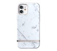 Richmond & Finch Funda Teléfono Diseñada para iPhone 12 Funda, iPhone 12 Pro Funda, 6.1 Pulgada, Mármol Blanco Fundas Probadas contra Caídas, Bordes Elevados a Prueba De Golpes, Funda Protectora