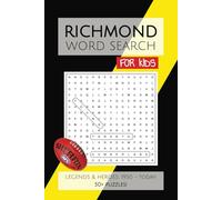 Richmond Football Club Word Search FOR KIDS: Puzzles and Word Searches with Easy to Read Print about the Legends & Heroes of the Richmond Football ... Gifts for Birthday, Vacations and Holidays