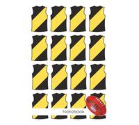 Richmond Notebook: 200 pages, 8mm ruled | 6x9 inches | Perfect for Richmond Tigers AFL fans…Stationery for Footy Fans, Students & Office Use...Ideal for work, university, travel, gifts and more