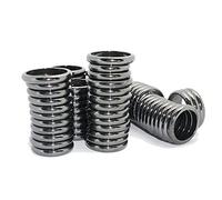 RICHRAIN Anillo de hematita con piedras preciosas, joyería de piedra mediana, accesorios de moda midi (mezcla de 20 piezas), mix 20PCS, Plata