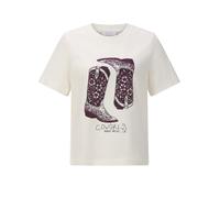 RICHROYAL Camiseta crema | XS