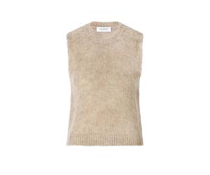 RICHROYAL Chaleco de punto beige | L