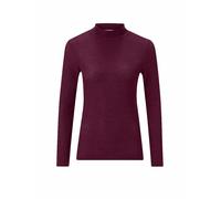 RICHROYAL Jersey de cuello alto rojo oscuro | XL