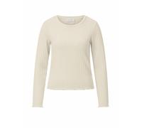 RICHROYAL Langarmshirt crema | L