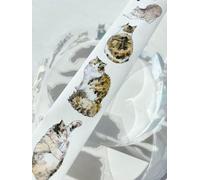 RICHTAPES Kaixiaoxun Vol11-1 - Calcomanías de cinta Washi precortadas, 1.38 pulgadas x 10.94 yardas, diseño original, para suministros de álbumes de recortes, calcomanías de cinta de álbumes de