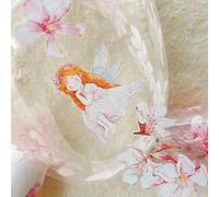 RICHTAPES Seahorse Forest Vol8 A44 FeiFei Floral Wonderland,Pre-Cut Kawaii Thin Clear PET Washi Tape Stickers,Original Design,for Journaling,Scrapbooking,Planner,Scrapbook Supplies,Bullet Journal