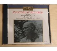 Richter - 1-CD BACH: PIANO CONCERTO NR. 1 & 10 / BEETHOVEN: PIANO SONATA NR. 3 , BAGATELLEN 3 & 5 - SVJATOSLAV RICHTER