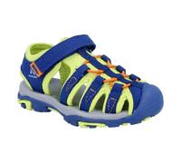 Richter Boulder, Sandalia Niñas, Blue Neon Lime Naranja, 27 EU