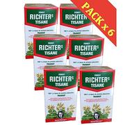 Richter’s Tisane - Lote de 6 cajas de infusión 100% a base de plantas naturales para el tránsito intestinal