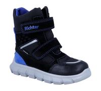Richter Snow 2.0 - Botas de invierno para niños, color negro/cobalto, talla 30 EU, Negro Cobalto, 30 EU