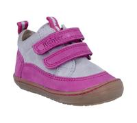 Richter Zapatos Infantiles para bebé y niña, Zapatos para Aprender a Andar, Color Fucsia/Platino, Talla 22 EU, Fucsia Platino, 22 EU