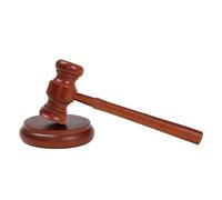 Richterhammer Holz Richter Hammer Set: HOMURY Holzhammer mit Sound-Block Auktion Hammer Auktionshmarmer Handarbeit für Abwalt Studenten Richter Auktion Verkauf Meetings Kinder Rollenspiel