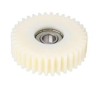 RichVibe 36T - Engranaje planetario con rodamientos para motor E-para bicicleta, rueda de nailon para buje, 47,5 x 13,5 mm, diámetro interior de rodamiento de 8 mm, color blanco (paquete de 3)