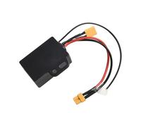 RichVibe Alarma antirrobo/para scooter eléctrico Max, dispositivo de seguridad con control remoto, construcción de metal y plástico, color negro