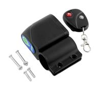 RichVibe Alarma de control remoto inalámbrico para bicicleta, antirrobo, sistema de seguridad de vibración de 110 dB, equipo de ciclismo, color negro