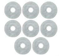RichVibe Almohadillas de repuesto para robot aspirador Xiaomi X20 Max Pro Plus X10 Plus, para Dreame para L10S para L10 para L20, kit de accesorios de paños de limpieza lavables de microfibra de doble