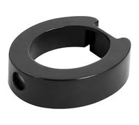 RichVibe Anillo de abrazadera de manillar de plástico para scooter eléctrico Xiaomi 4 Pro, pieza de repuesto de hebilla de vástago resistente al desgaste, accesorio de fácil instalación, negro